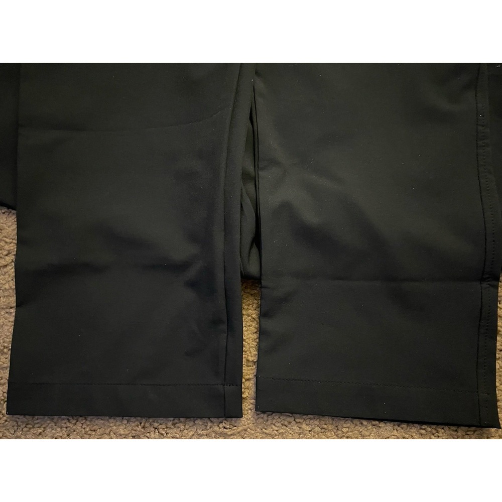 Under Armour Golf Pants Trousers Performance Casual Logo Black Men's 38x32 JBHS - Picture 7 of 12